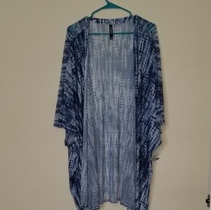Torrid blue kimono